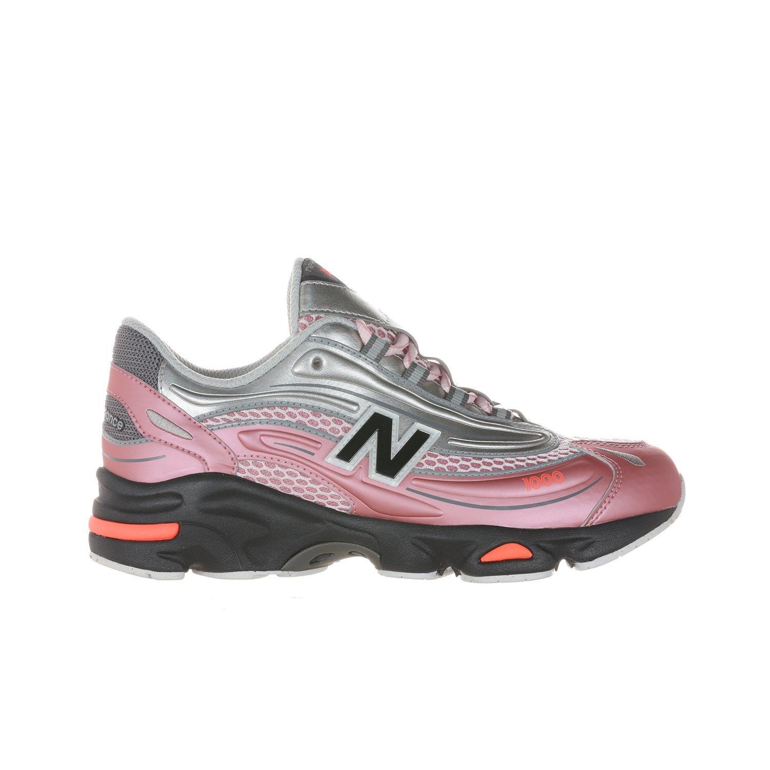 New Balance 1000 "Platinum/Pink/Black" Grade School Kids' Shoe